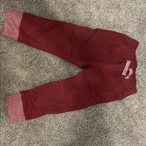 Car & Jack joggers burgundy